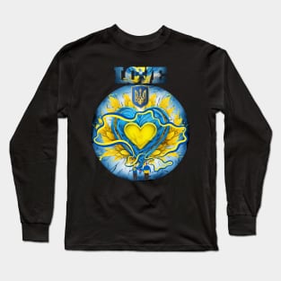 peace for ukraina Long Sleeve T-Shirt